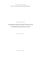 Planiranje gibanja robotske ruke za blokiranje gibajuće loptice