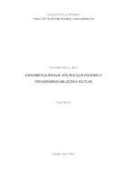 Dekompajliranje aplikacija pisanih u programskom jeziku Kotlin