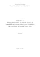 Razvoj prototipne aplikacije za učenje anatomije uporabom tehnologije proširene stvarnosti na platformi Hololens2