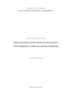 Analiza fizioloških indikatora stresa i performanci u simulacijskim vježbama