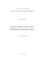 prikaz prve stranice dokumenta Nadzor i upravljanje TCP/IP mrežom hrvatskih željeznica