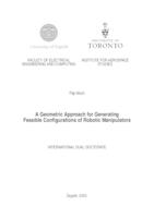 prikaz prve stranice dokumenta A geometric approach for generating feasible configurations of robotic manipulators