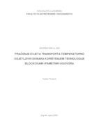 prikaz prve stranice dokumenta Praćenje uvjeta transporta temperaturno osjetljivih dobara korištenjem tehnologije blockchain i pametnih ugovora