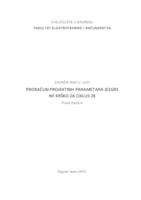 prikaz prve stranice dokumenta Proračun projektnih parametara jezgre NE Krško za ciklus 28