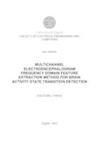 prikaz prve stranice dokumenta Multichannel electroencephalogram frequency domain feature extraction method for brain activity state transition detection