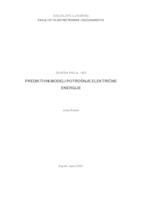 prikaz prve stranice dokumenta Prediktivni modeli potrošnje električne energije