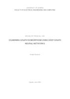 prikaz prve stranice dokumenta Ispitivanje izomorfnosti grafova s pomoću dubokih graf neuronskih mreža