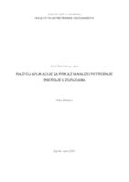 prikaz prve stranice dokumenta Razvoj aplikacije za prikaz i analizu potrošnje energije u zgradama