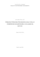 prikaz prve stranice dokumenta Primjena problema preusmjeravanja vozila s vremenskim ograničenjima u uslugama na zahtjev