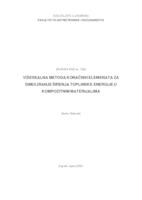 prikaz prve stranice dokumenta Višeskalna metoda konačnih elemenata za simuliranje širenja toplinske energije u kompozitnim materijalima