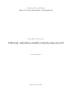 prikaz prve stranice dokumenta Primjene linearne algebre u računalnoj grafici