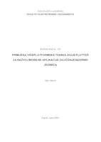 prikaz prve stranice dokumenta Primjena višeplatformske tehnologije Flutter za razvoj mobilne aplikacije za učenje mjernih jedinica