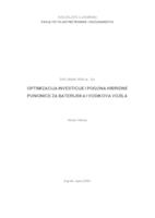 prikaz prve stranice dokumenta Optimizacija investicije i pogona hibridne punionice za baterijska i vodikova vozila