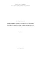 prikaz prve stranice dokumenta Primjena metode mješavine stručnjaka u detekciji disruptivnih otkrića i inovacija