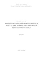 prikaz prve stranice dokumenta Raspoznavanje visokorizičnih mentalnih stanja pilota na temelju obrade fizioloških signala metodama dubokog učenja