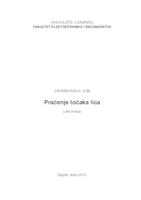 prikaz prve stranice dokumenta Praćenje točaka lica