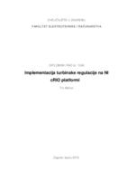 prikaz prve stranice dokumenta Implementacija turbinske regulacije na NI cRIO platformi