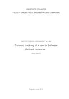 prikaz prve stranice dokumenta Dinamičko praćenje stanja korisnika u programski upravljanim mrežama