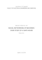 prikaz prve stranice dokumenta Društveno umrežavanje strojeva: studijski slučaj sigurne kuće