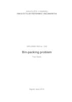Poveznica na dokument Bin-packing problem