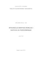 prikaz prve stranice dokumenta Integracija Benthos ronilice i sustava za pozicioniranje