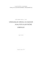 prikaz prve stranice dokumenta Višekanalni uređaj za nadzor kvalitete električne energije