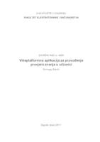 prikaz prve stranice dokumenta Višeplatformna aplikacija za provođenje provjera znanja u učionici