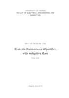 prikaz prve stranice dokumenta Algoritma diskretnog konsenzus protokola s adaptivnim pojačanjem