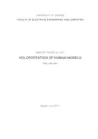 prikaz prve stranice dokumenta Holoportacija modela ljudi
