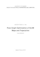 prikaz prve stranice dokumenta Optimizacija karata i trajektorija u SLAM-u pomoću grafova poza