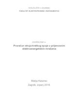 prikaz prve stranice dokumenta Proračun struja kratkog spoja u prijenosnim elektroenergetskim mrežama