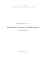prikaz prve stranice dokumenta Primjena podržanog učenja u simuliranim sustavima