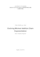 prikaz prve stranice dokumenta Razvoj minimalnih adicijskih lanaca za izračun potencija