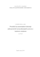 prikaz prve stranice dokumenta Protokoli za automatsko kreiranje jednoznačnih komunikacijskih putova u lokalnim mrežama