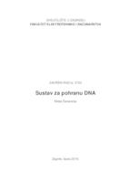 prikaz prve stranice dokumenta Sustav za pohranu DNA