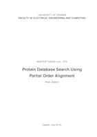 prikaz prve stranice dokumenta Pretraživanje baza proteina pomoću djelomično uređenog poravnanja