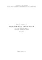 prikaz prve stranice dokumenta Model predviđanja prekida rada kod računarstva u oblaku