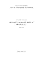 prikaz prve stranice dokumenta Odvodnici prenapona na 220 kV dalekovodu