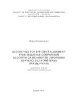 Poveznica na dokument Algorithms for Efficient Alignment-Free Sequence Comparison