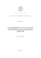prikaz prve stranice dokumenta Elektromagnetski utjecaj sustava električne željeznice na metalne strukture