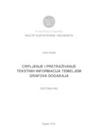 prikaz prve stranice dokumenta Crpljenje i pretraživanje tekstnih informacija temeljem grafova događaja