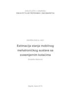 prikaz prve stranice dokumenta Estimacija stanja mobilnog mehatroničkog sustava sa svesmjernim kotačima