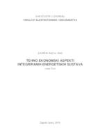 prikaz prve stranice dokumenta Tehno ekonomski aspekti integriranih energetskih sustava