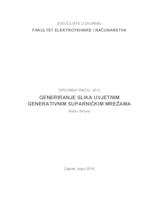 prikaz prve stranice dokumenta Generiranje slika uvjetnim generativnim suparničkim mrežama