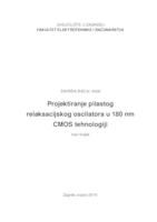 prikaz prve stranice dokumenta Projektiranje pilastog relaksacijskog oscilatora u 180 nm CMOS tehnologiji