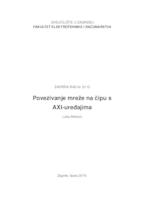 prikaz prve stranice dokumenta Povezivanje mreže na čipu s AXI-uređajima