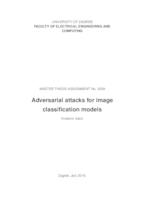 prikaz prve stranice dokumenta Neprijateljski napadi na modele za klasifikaciju slike