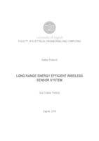 prikaz prve stranice dokumenta Long range energy efficient wireless sensor system