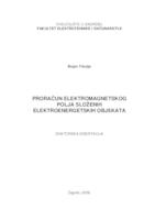 prikaz prve stranice dokumenta Proračun elektromagnetskog polja složenih elektroenergetskih objekata