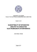 prikaz prve stranice dokumenta Susceptibility of integrated circuits to conducted electromagnetic interference